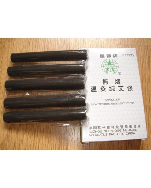 Smokeless Moxa Sticks Rolls for Moxibustion