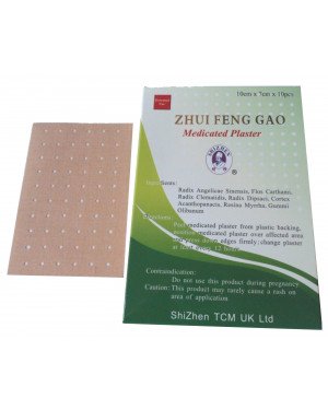 Zhui Feng Gao Herbal Medicated Plaster Patch Muscle Back PAIN Sciatica