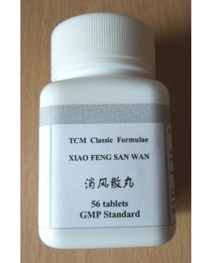 Xiao Feng San Wan Herbal Tablets for Itchy Skin Rash Hives Urticaria