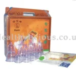 Hwato Hand Pump Cupping Set - 18 Cups